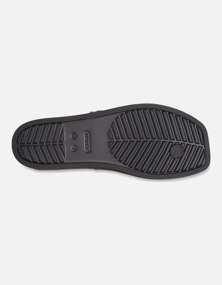 Miami Studded Flip Thermoplastic Women's Black Flip Flops