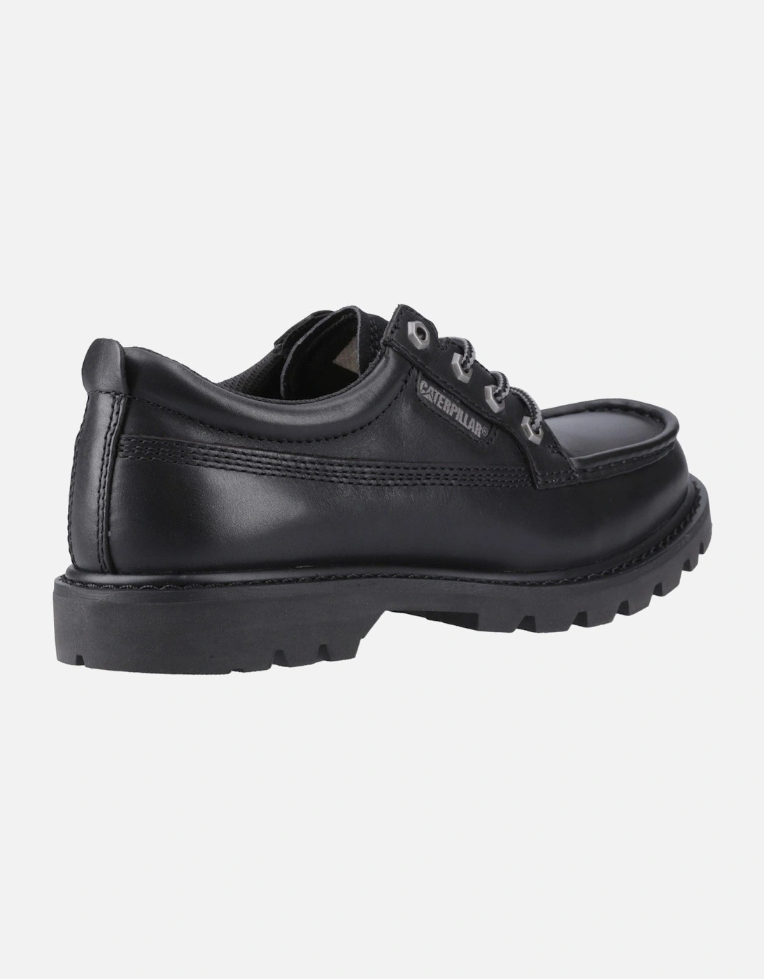 CAT Lifestyle Colorado Moc Toe Low Leather Men's Black Lace-Up Shoes