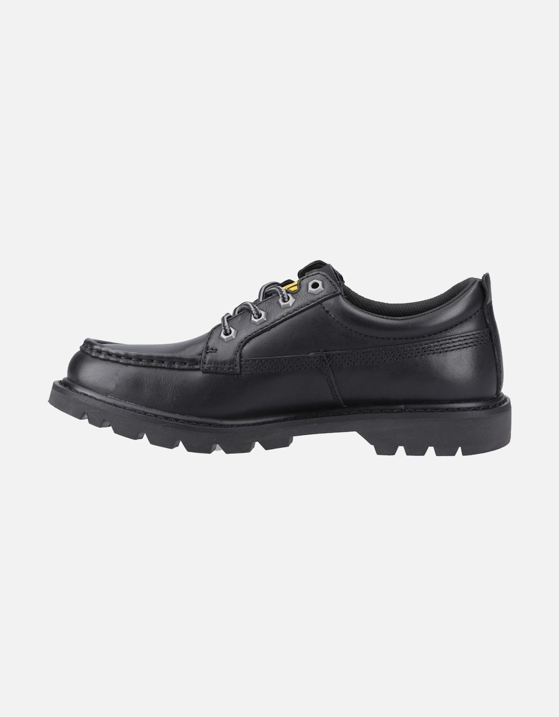 CAT Lifestyle Colorado Moc Toe Low Leather Men's Black Lace-Up Shoes