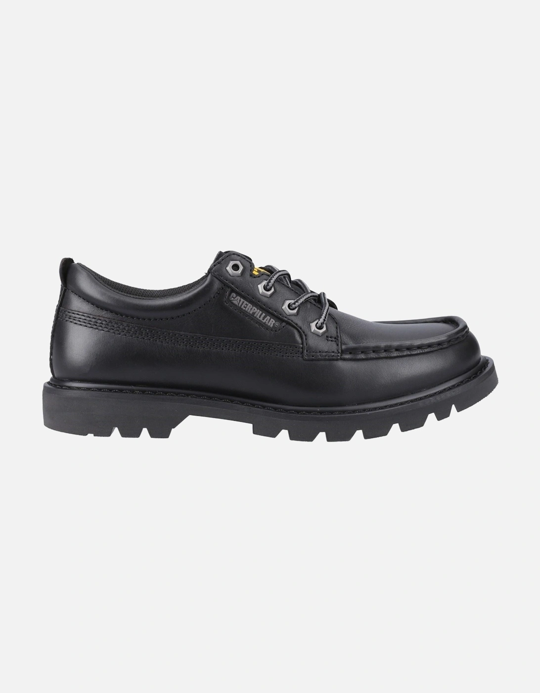 CAT Lifestyle Colorado Moc Toe Low Leather Men's Black Lace-Up Shoes