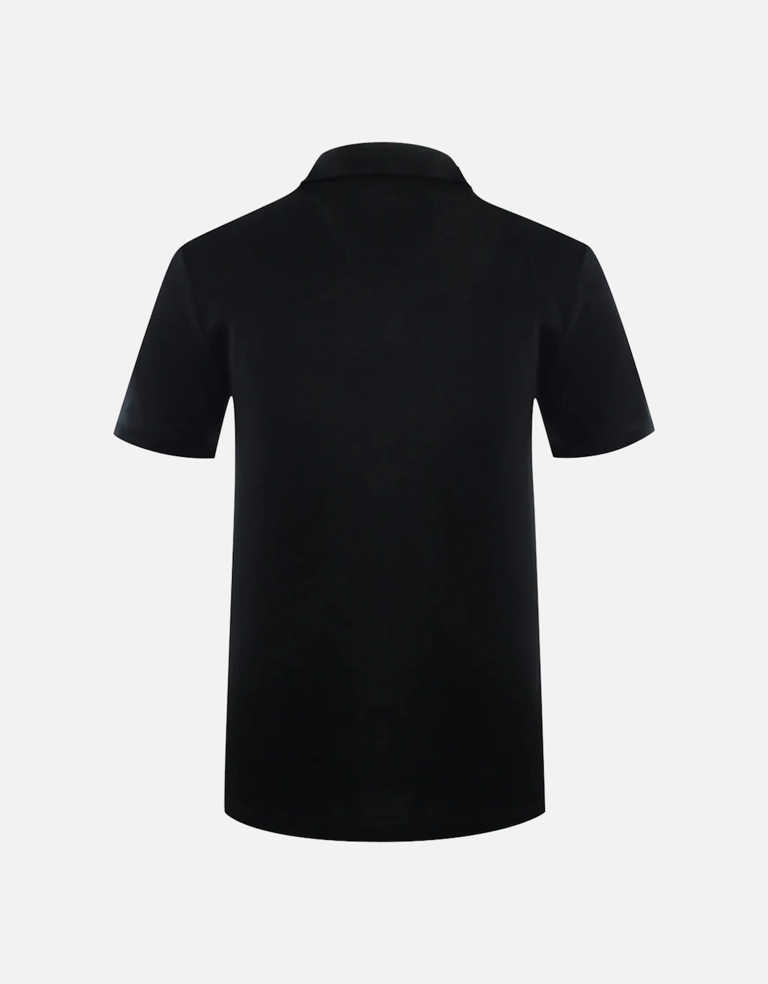 Small Patch Logo Black Caviar Polo Shirt