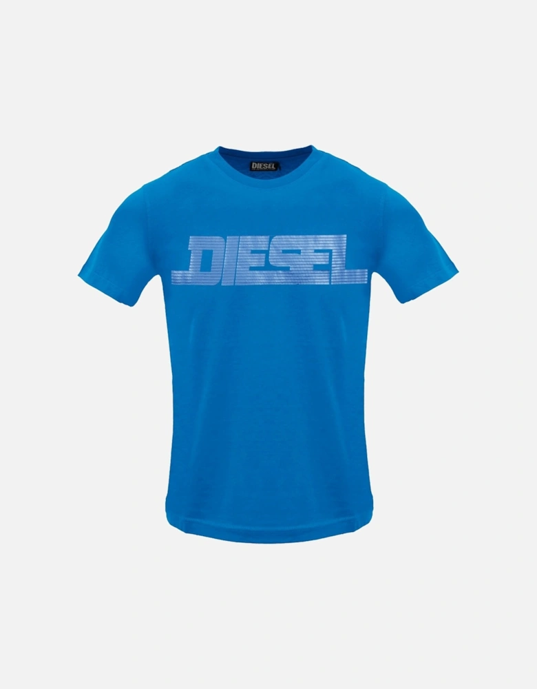Monotone Logo Blue Sapphire T-Shirt