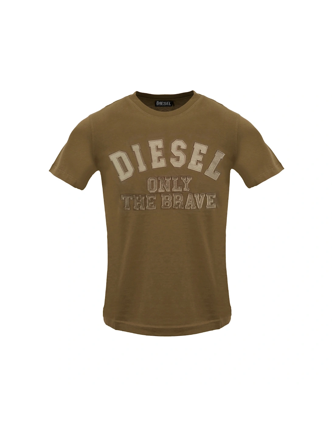 Monotone Embossed Logo Brown Coffee Liqueur T-Shirt, 2 of 1