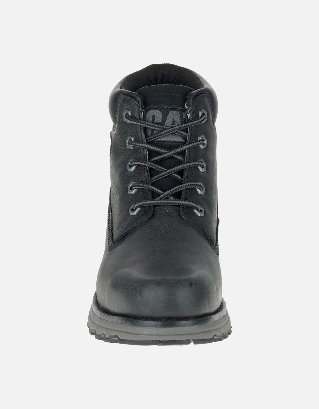 CAT Lifestyle Founder Nubuck Leather Men's Black Ankle Boots