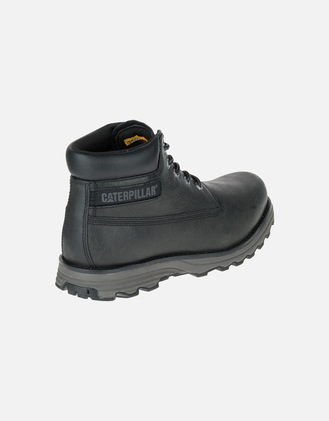 CAT Lifestyle Founder Nubuck Leather Men's Black Ankle Boots