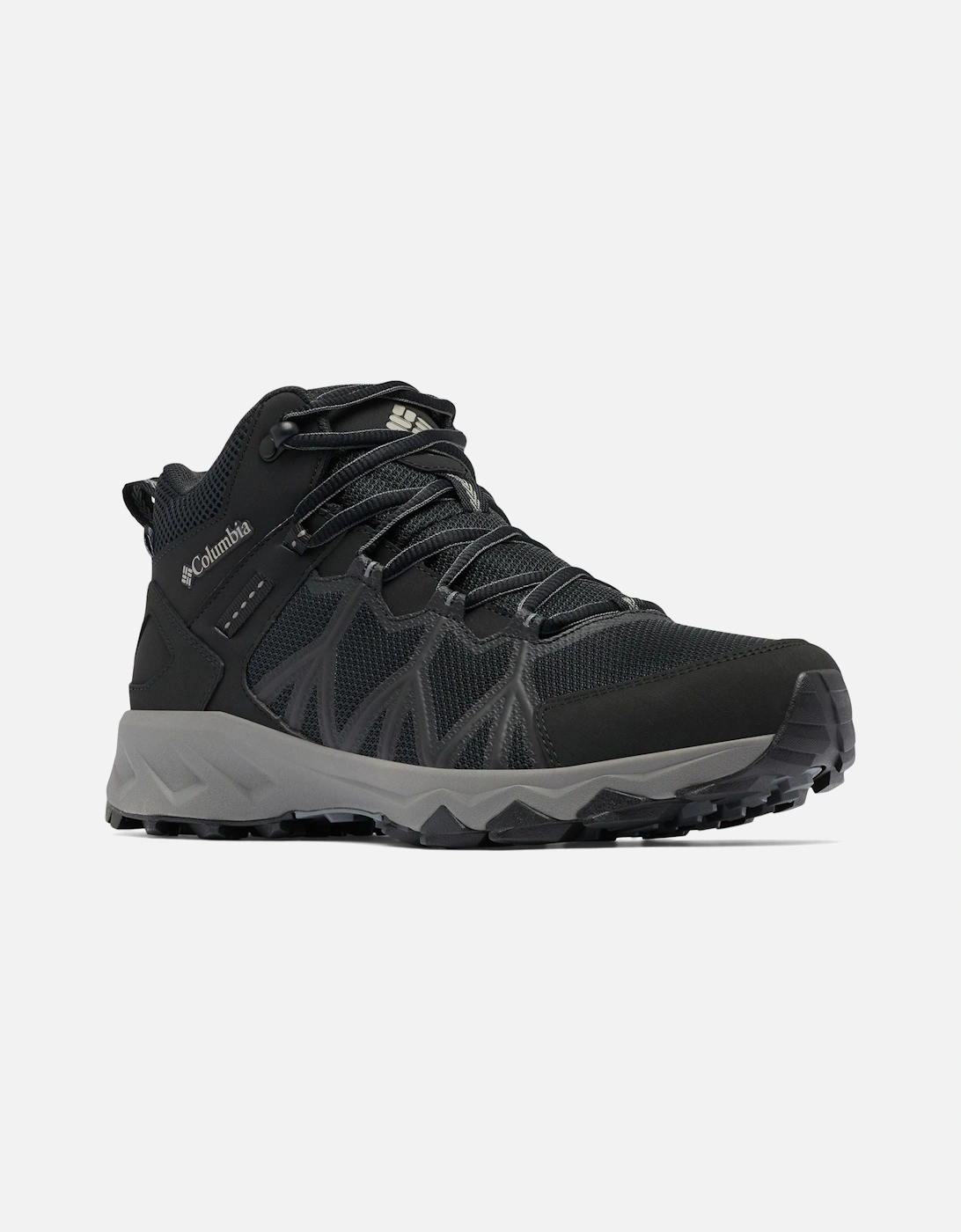 Peakfreak II Mid Outdry Polyester Men's Black/Titanium II Hiking Boots, 8 of 7