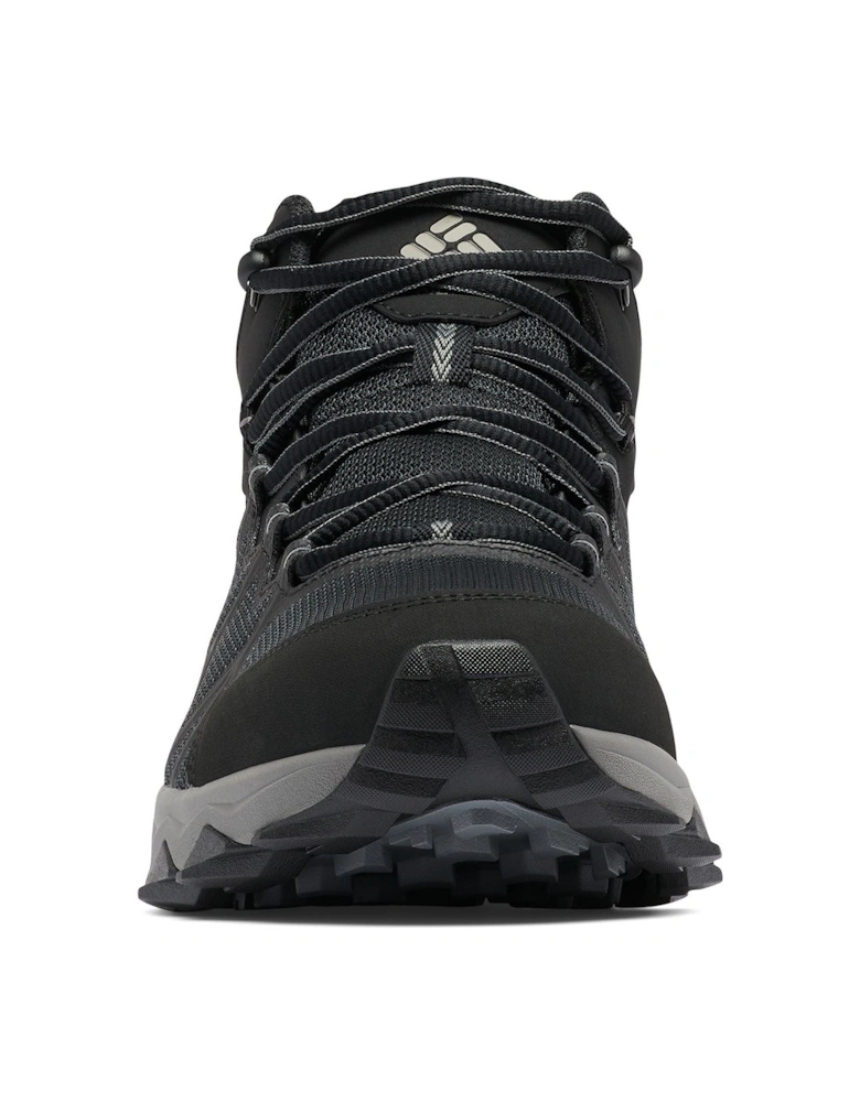 Peakfreak II Mid Outdry Polyester Men's Black/Titanium II Hiking Boots