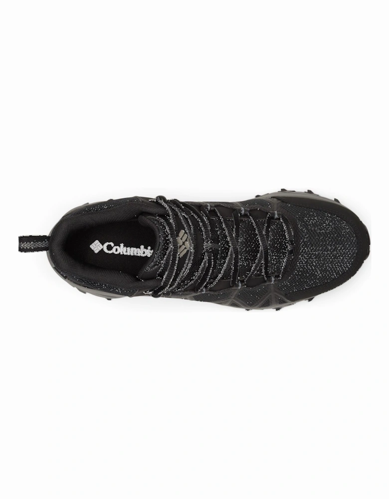 Peakfreak II Mid Outdry Polyester Men's Black/Titanium II Hiking Boots