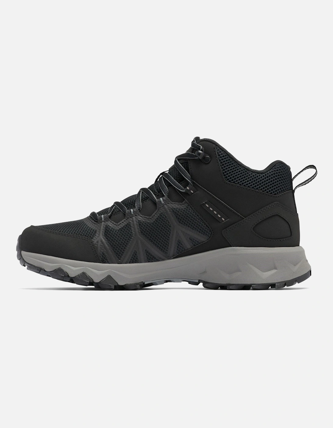 Peakfreak II Mid Outdry Polyester Men's Black/Titanium II Hiking Boots