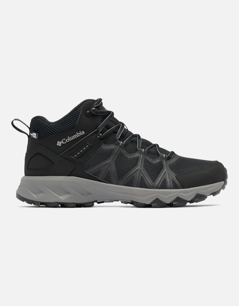 Peakfreak II Mid Outdry Polyester Men's Black/Titanium II Hiking Boots