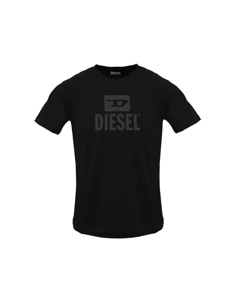 Monotone Bold Logo Black Caviar T-Shirt
