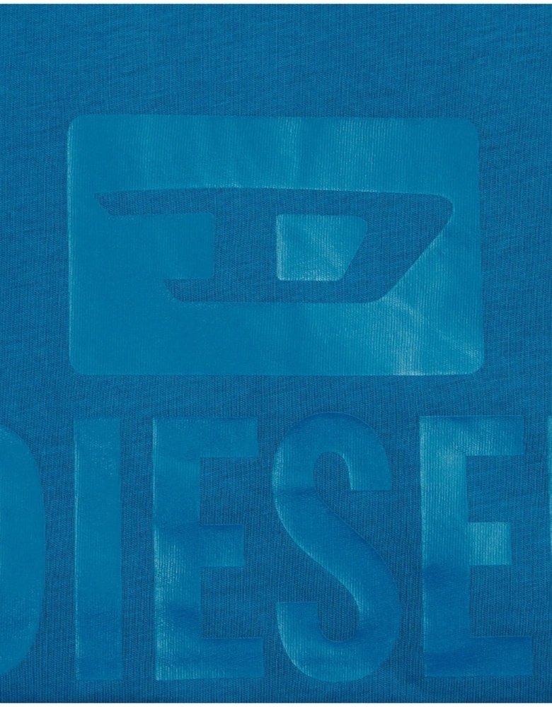 Monotone Logo Blue Sapphire T-Shirt