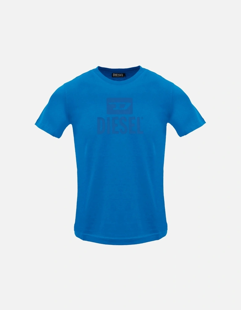 Monotone Logo Blue Sapphire T-Shirt