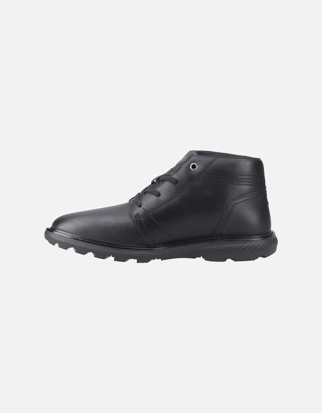 CAT Lifestyle Trey 2.0 Leather Men's Black Ankle Boots