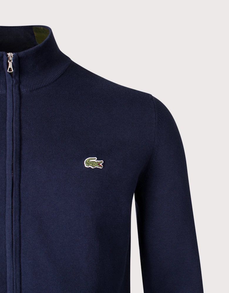 Cotton Zip Through Sweatshirt