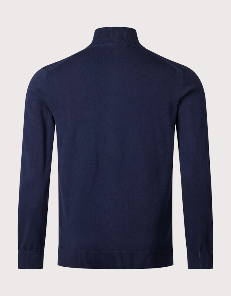 Cotton Zip Through Sweatshirt