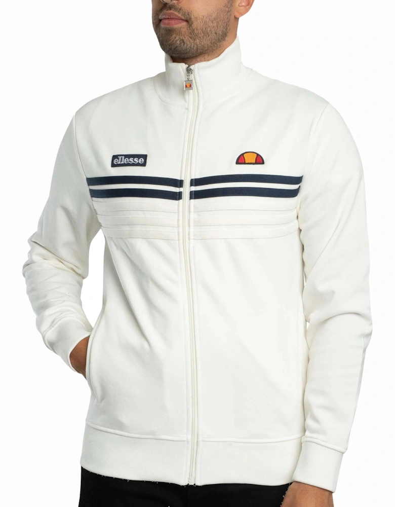Vicenza Track Top Jacket Off White