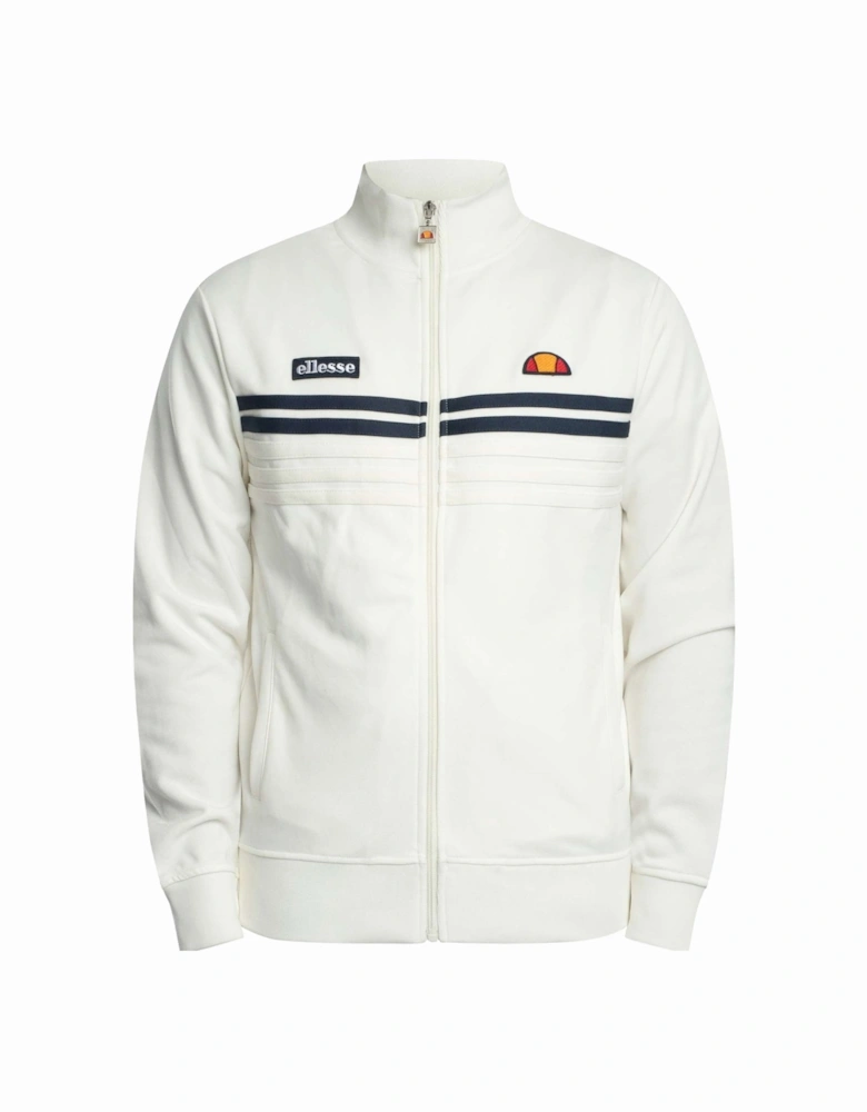 Vicenza Track Top Jacket Off White