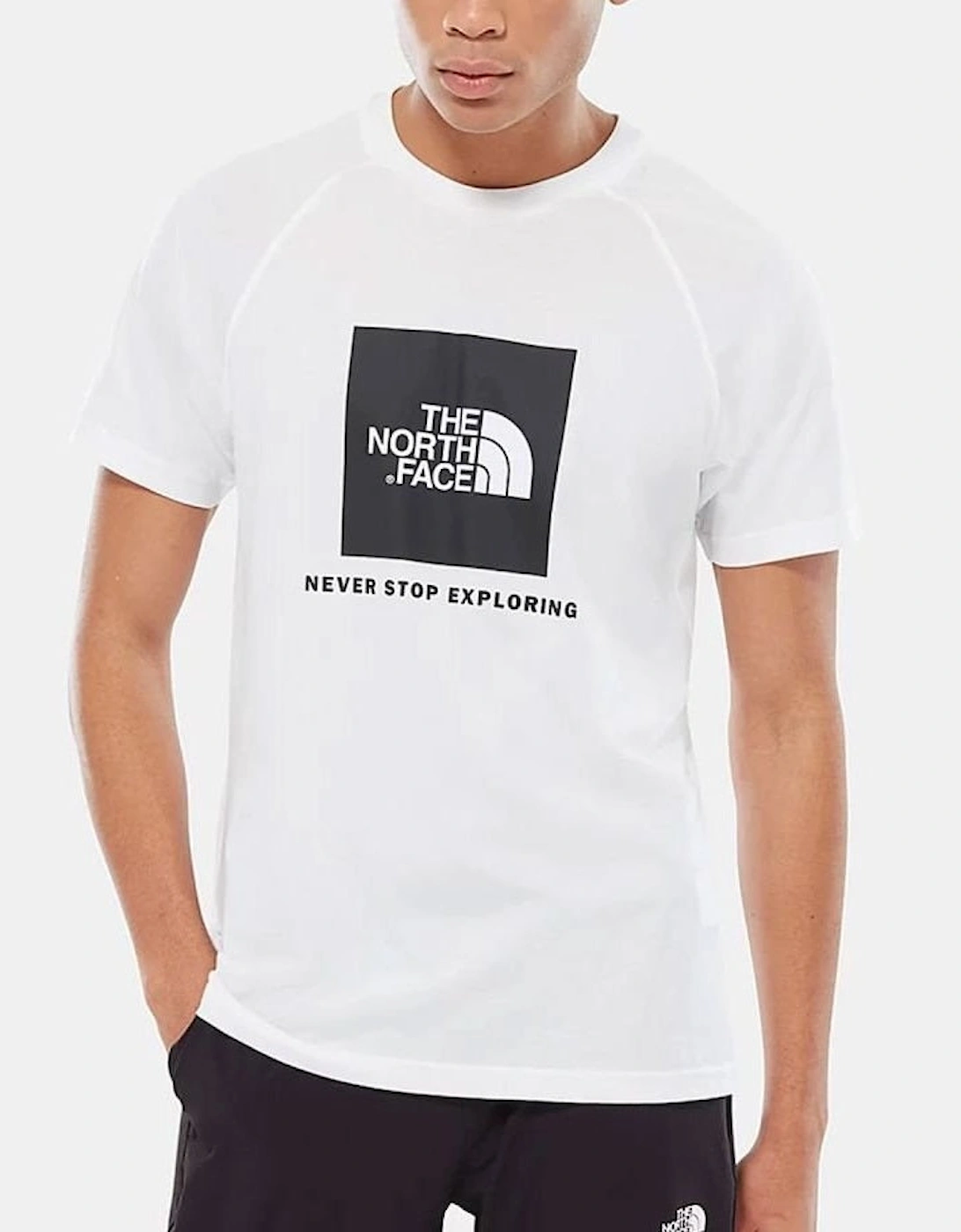 Raglan Redbox White T-Shirt, 4 of 3