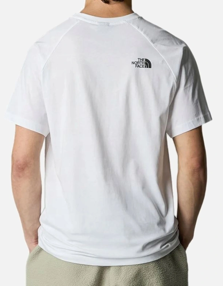 Raglan Redbox White T-Shirt