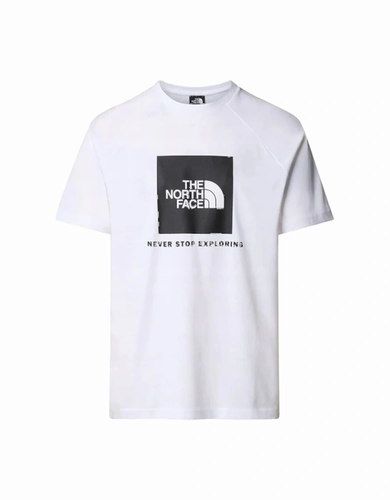 Raglan Redbox White T-Shirt