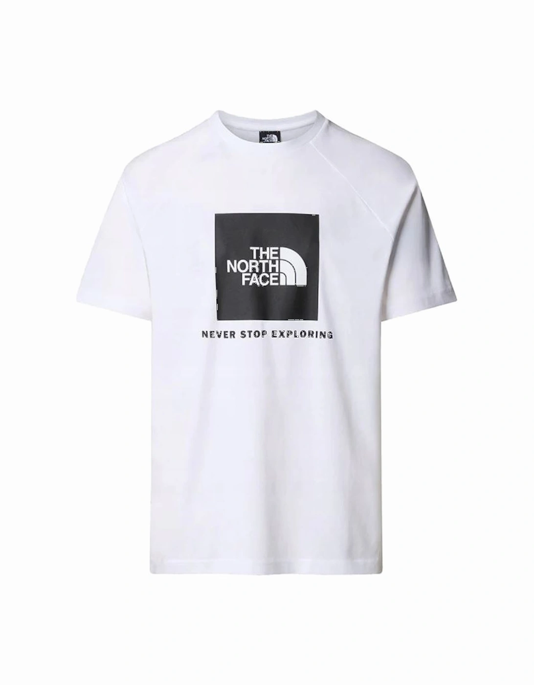 Raglan Redbox White T-Shirt