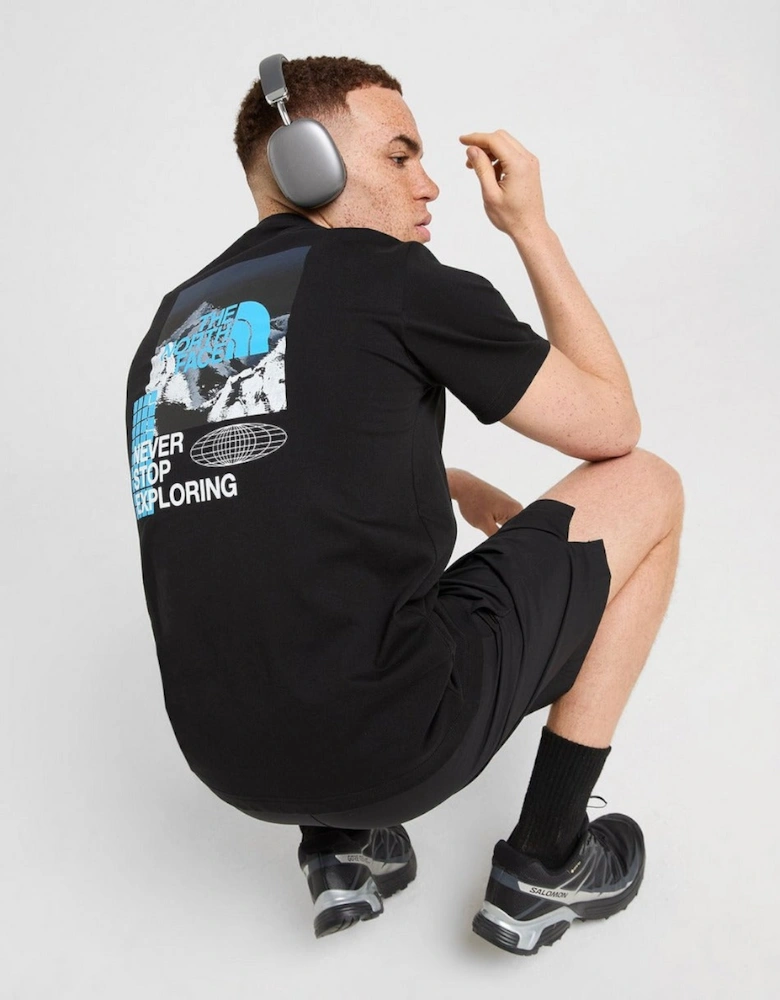 M Energy Graphic T-Shirt Black