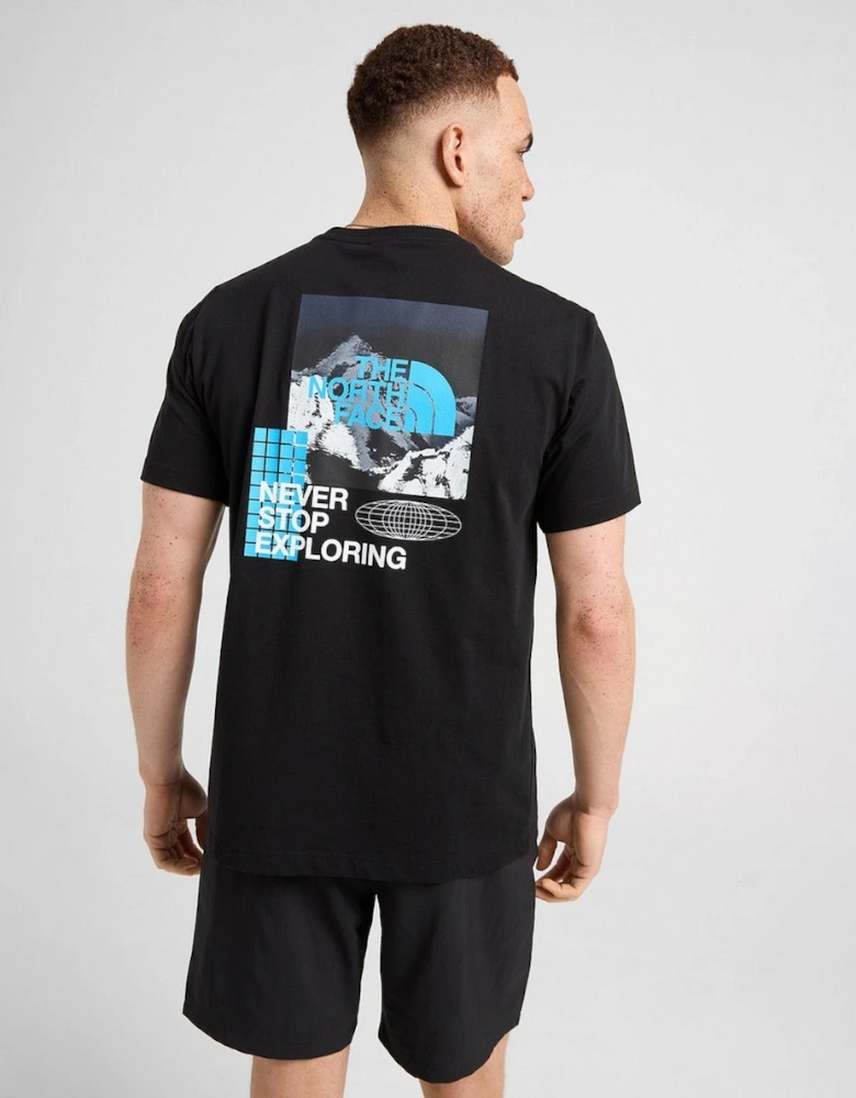 M Energy Graphic T-Shirt Black