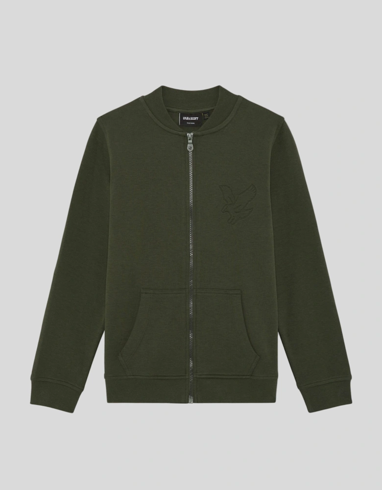 Embossed Eagle Track Jacket