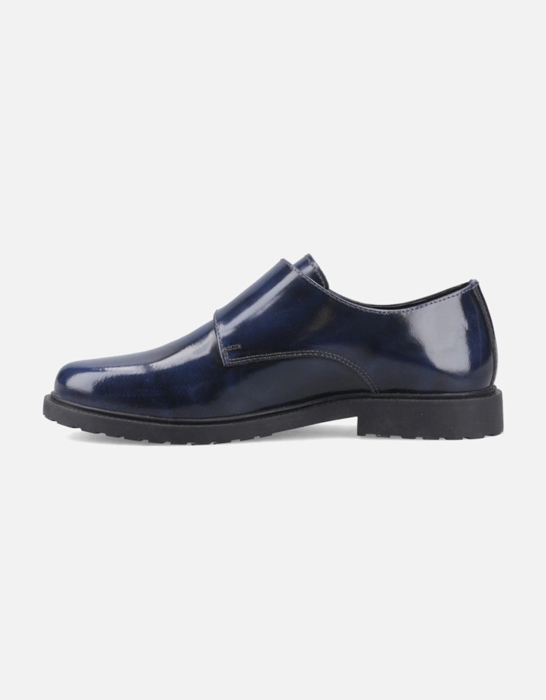 Verity Hi-Shine Leather Women's Navy Shoes
