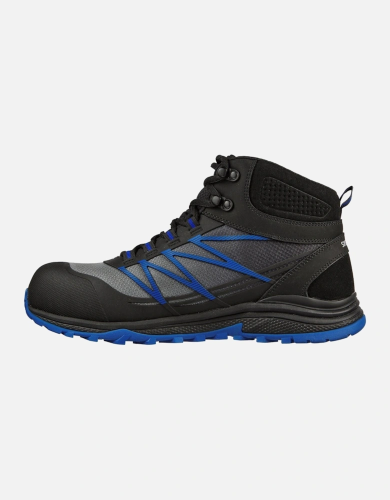 Puxal Firmle Leather Men's Black/Blue Safety Boots