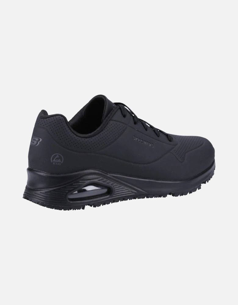 Work Relaxed Fit: Uno SR Women's Black Safety Trainers