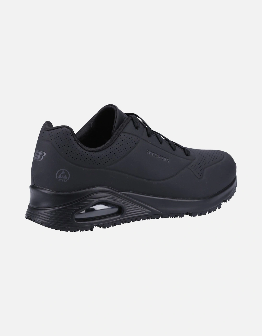 Work Relaxed Fit: Uno SR Women's Black Safety Trainers