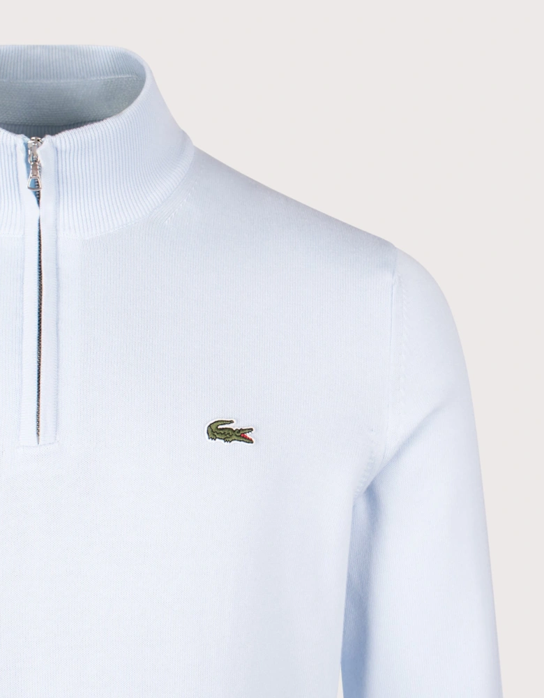 Quarter Zip Neck Sweatshirt