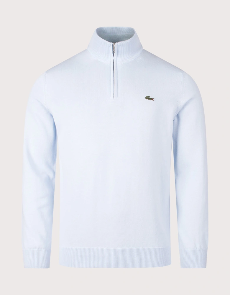 Quarter Zip Neck Sweatshirt