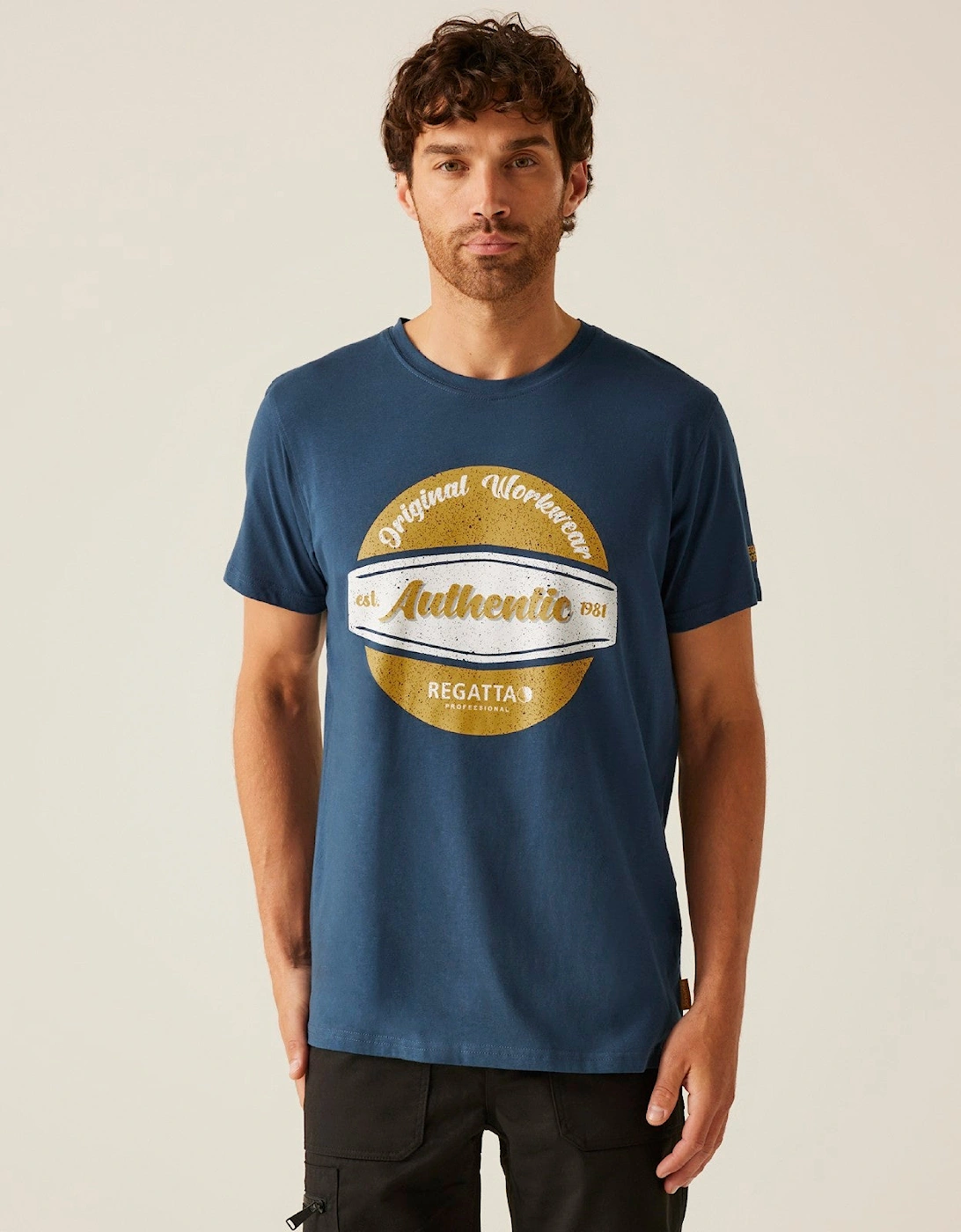 Professional Mens Original Cotton Short Sleeve T-Shirt, 2 of 1
