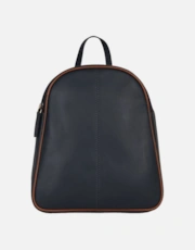 Navy/Brown Lea.