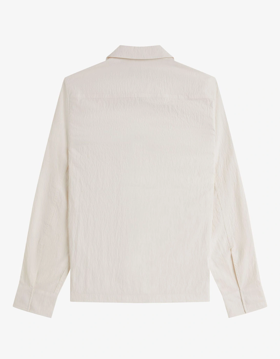 M5684 Zip Through Overshirt - Light Ecru
