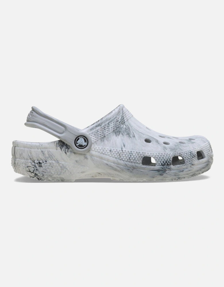 Classic Marbled Clog Thermoplastic Black/White Clogs