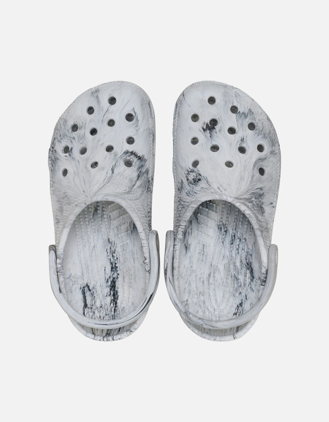 Classic Marbled Clog Thermoplastic Black/White Clogs