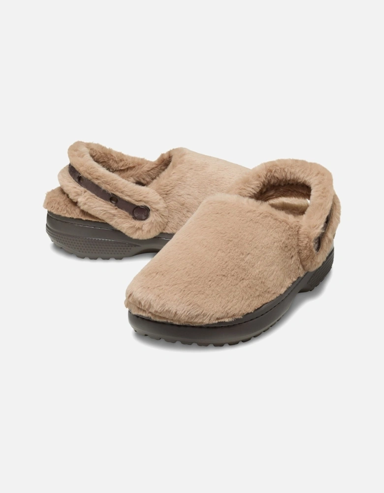 Classic Unfurgettable Polyester Women's Milk Chocolate Clogs