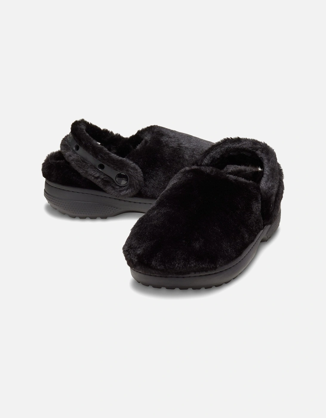 Classic Unfurgettable Polyester Men's Black Clogs