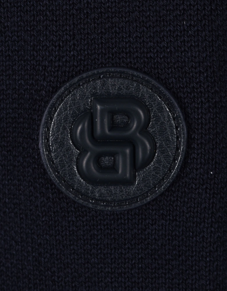 Boss Black Ibaio Mix-Media Jacket Dark Blue