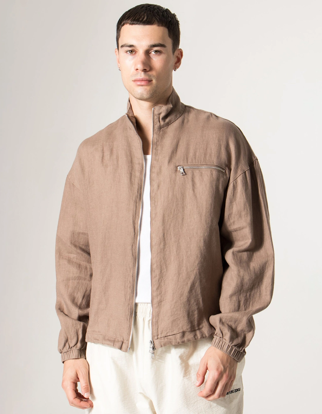 Linen Track Jacket, 5 of 4