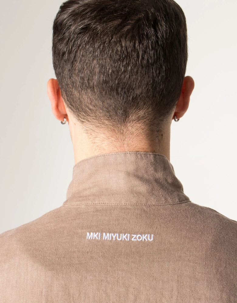 Linen Track Jacket