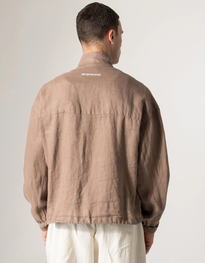 Linen Track Jacket