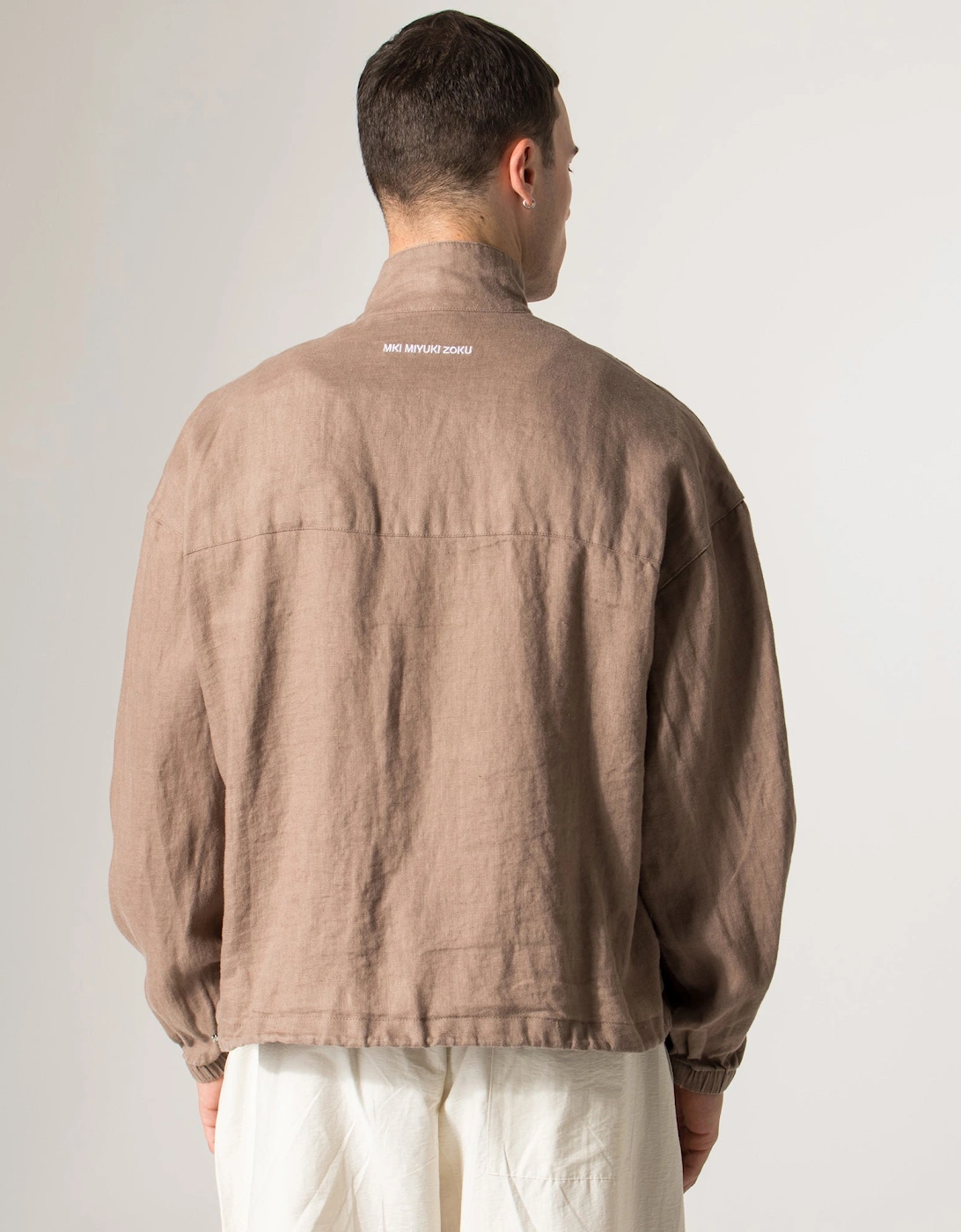 Linen Track Jacket