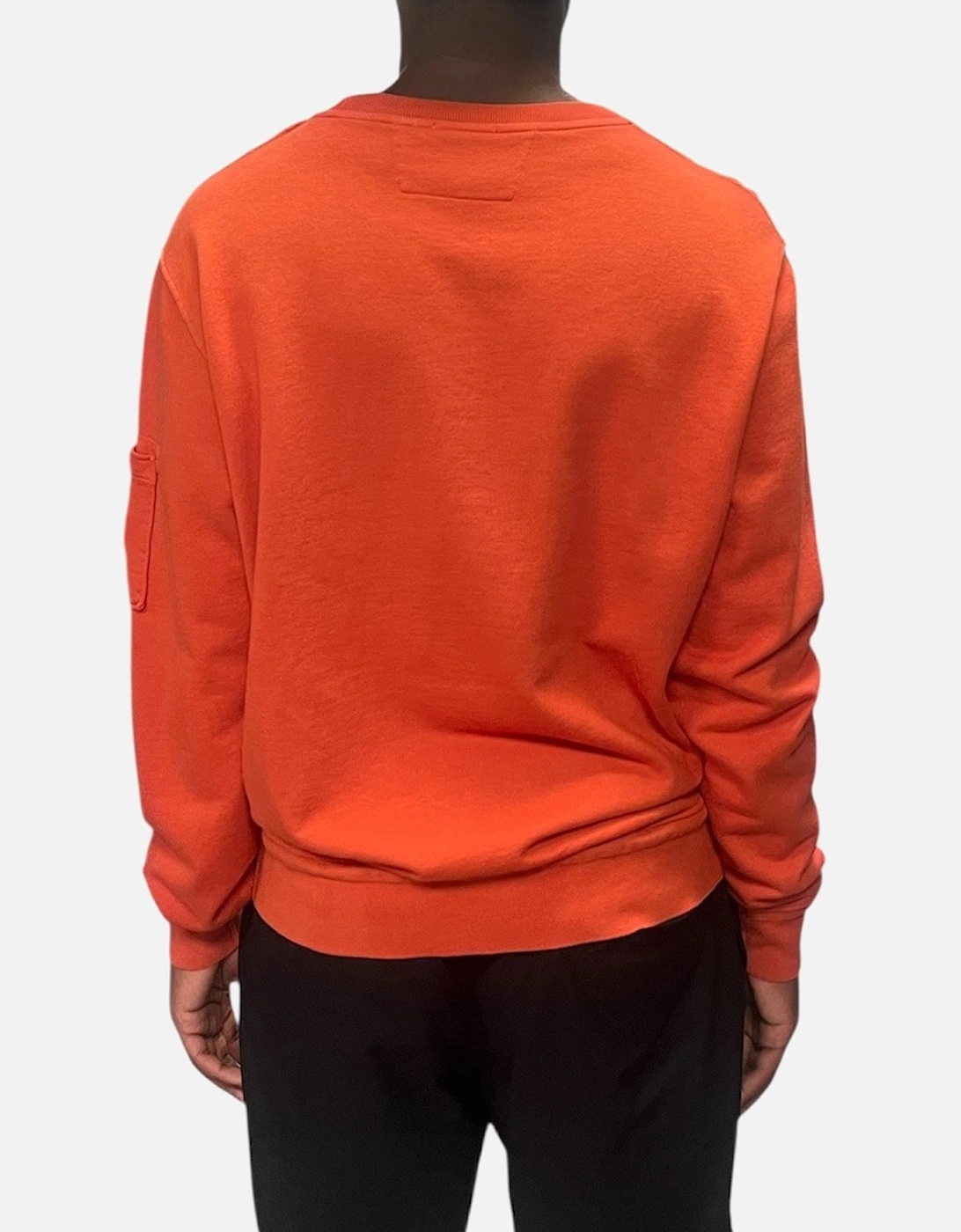 Resist Dyed Lens Sweatshirt - Harvest Pumpkin