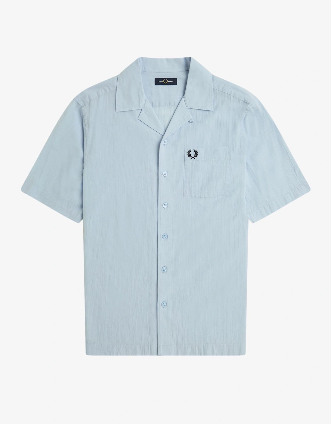 M7762 Lightweight Texture Revere Collar Shirt - Light Smoke, 7 of 6
