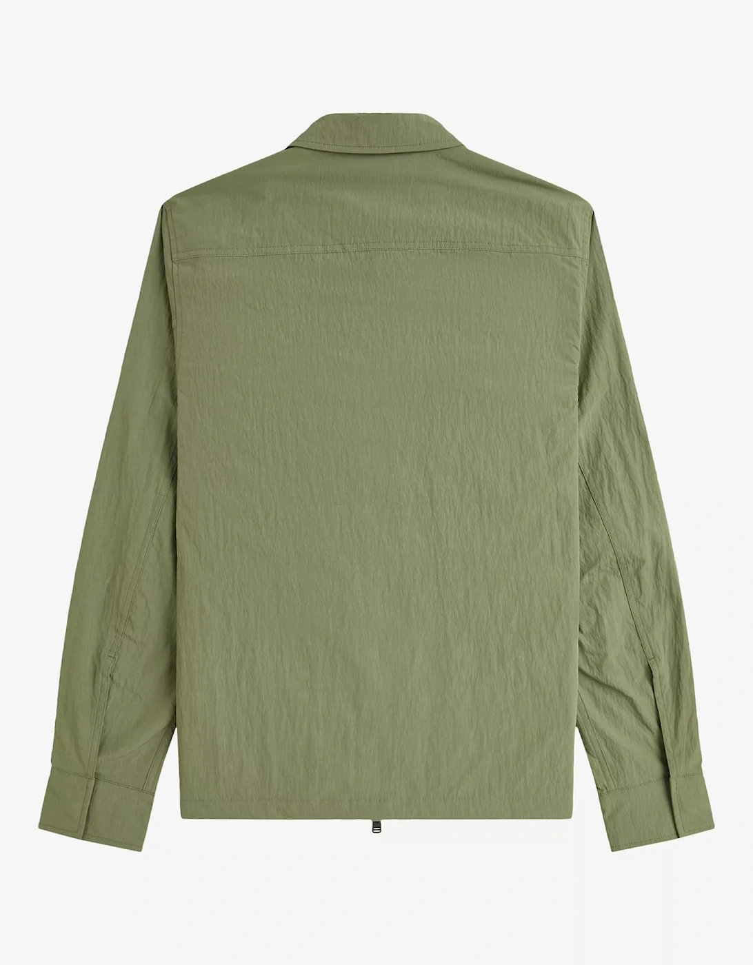 M5684 Zip Through Overshirt - Olive Mint